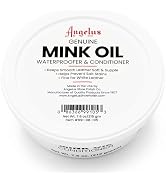 Angelus Mink Oil for Leather Boots 7.6oz | All-Natural Leather Conditioner, Cleaner, Waterproof, ...