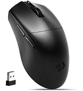 Redragon Wireless Gaming Mouse, 54G Lightweight, Tri-Mode 2.4G/USB C Wired/Bluetooth, Black PC Ga...