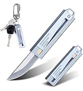Vividstill Small Pocket Knife, Cool key chain Knife With Aluminium Alloy Handle, Great Gift Foldi...