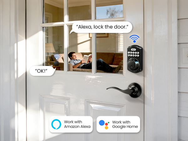 keyless entry door lock