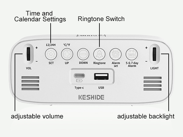 small digital clock