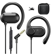 ACANDYA 3.5mm Wired Earbuds Over Ear Headphones for iPod Laptop MP3 Android Smartphones Open Ear ...