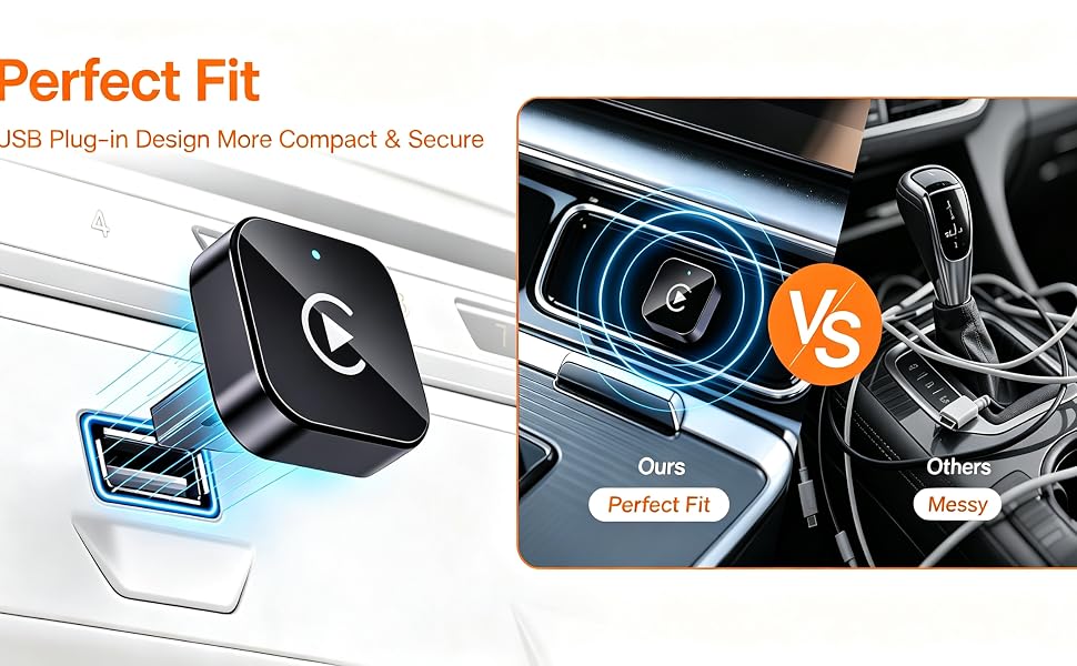 Compact Plug-In Design Keeps Your Console Tidy