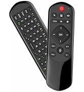 iPazzPort Universal TV Remote Air Mouse Bluetooth & 2.4G Wireless Keyboard with Voice IR Learning...