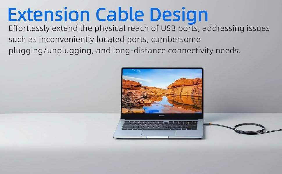 usb c male to female extension cable