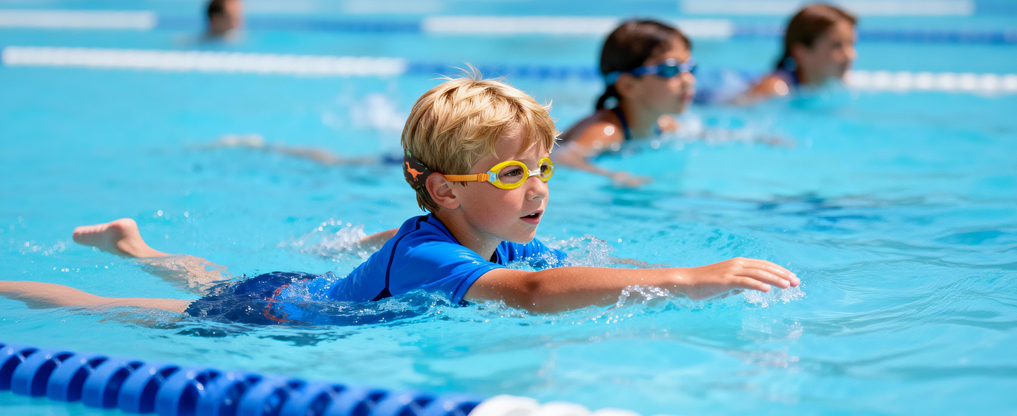 goggles with fabric strap