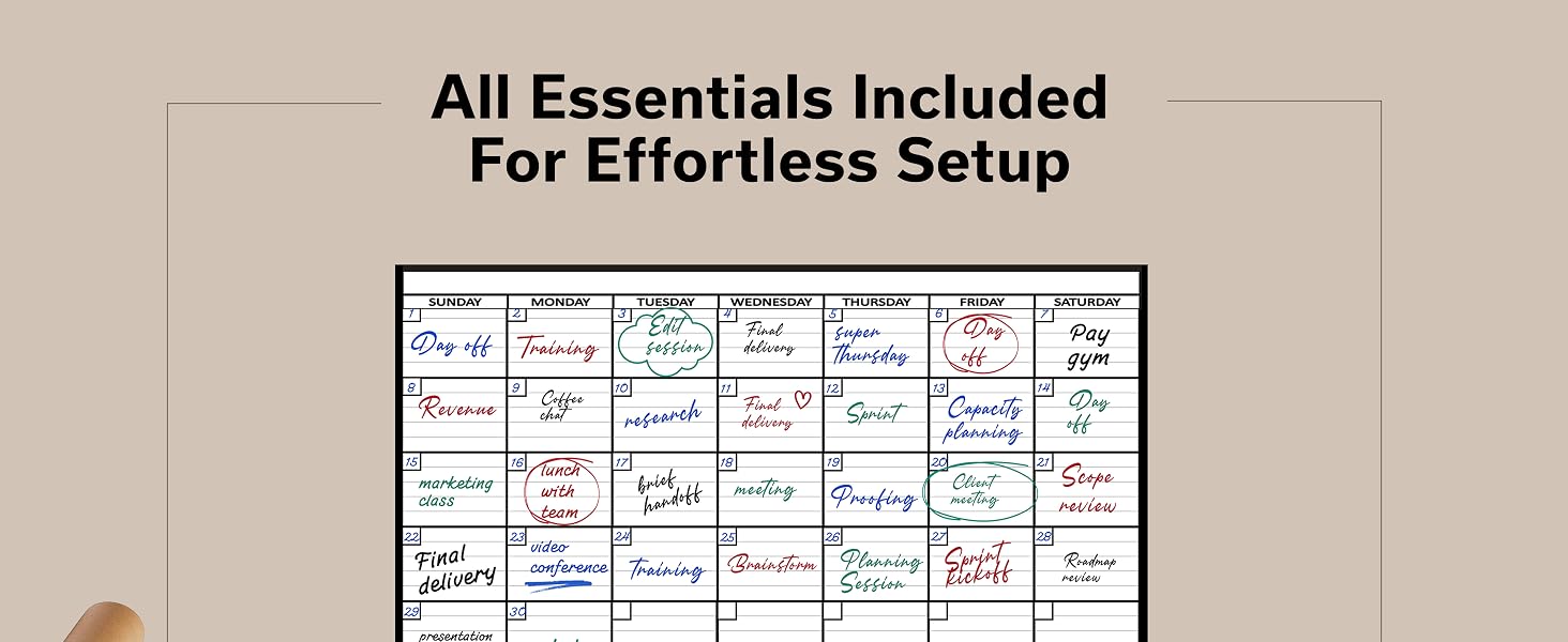 All Essentials Included For Effortless Setup