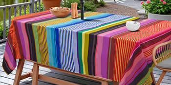 Outdoor tablecloth