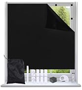 Magnetic Blackout Window Cover Blinds No Drill Cut to Size Portable Black Out Curtains Self Adhes...