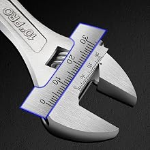 adjustable wrench 8 inch
