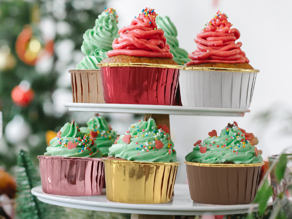 large cupcake liners