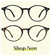 Blue Light Blocking Glasses Men Women Computer Anti Eyestrain Glasses Round Frame Blue Light Bloc...
