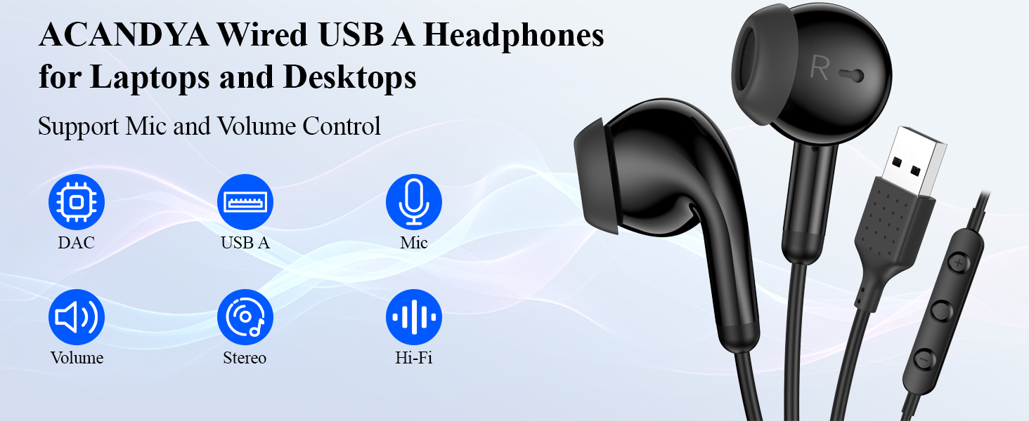 USB earbuds