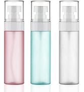 Kitchen GIMS Travel Spray Bottles TSA Approved 3 Pack (2.2oz/65ml) –Leak Proof Fine Mist Refillab...