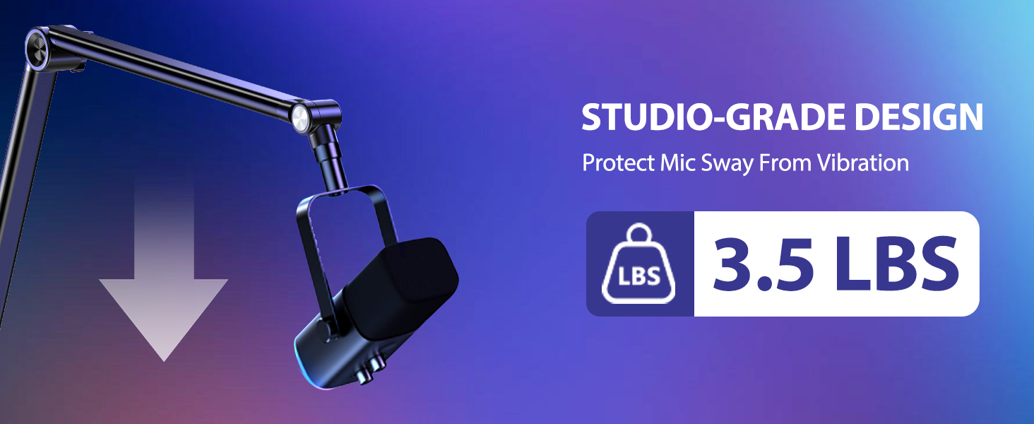microphone boom arm