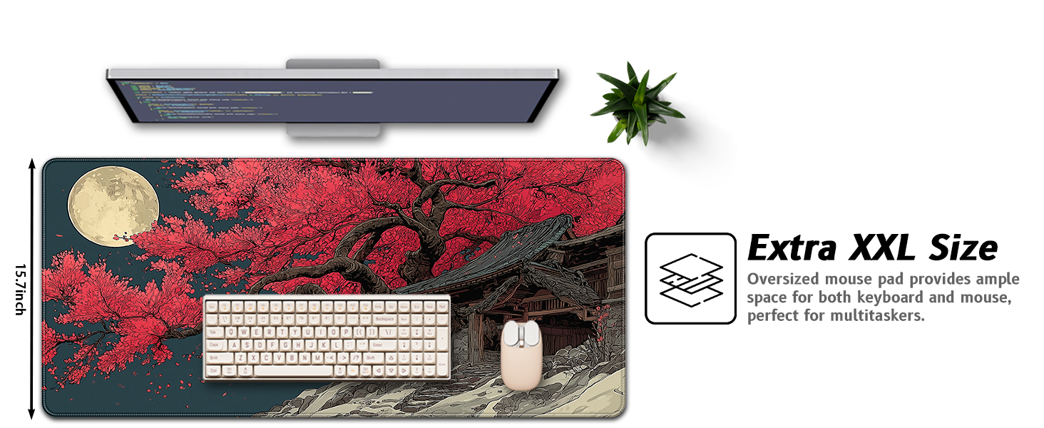 Japanese Cherry Blossom Moon_Extra XXL Size