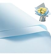 RUSPEPA 20 Sheets Flower Wrapping Paper, Waterproof Floral Bouquet Wrapping Paper, Florist Suppli...