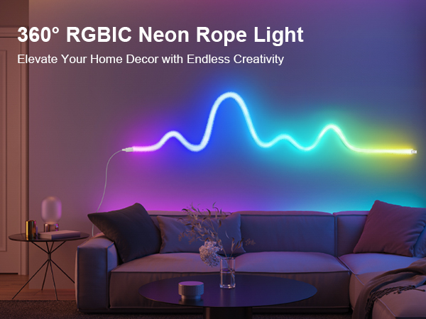 neon rope light
