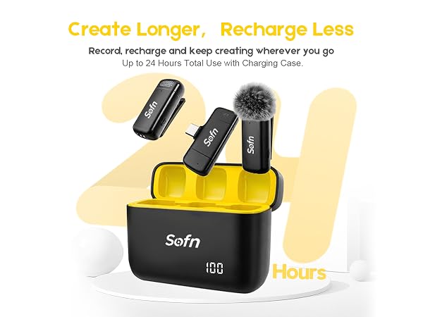 Create Longer,Recharge Less