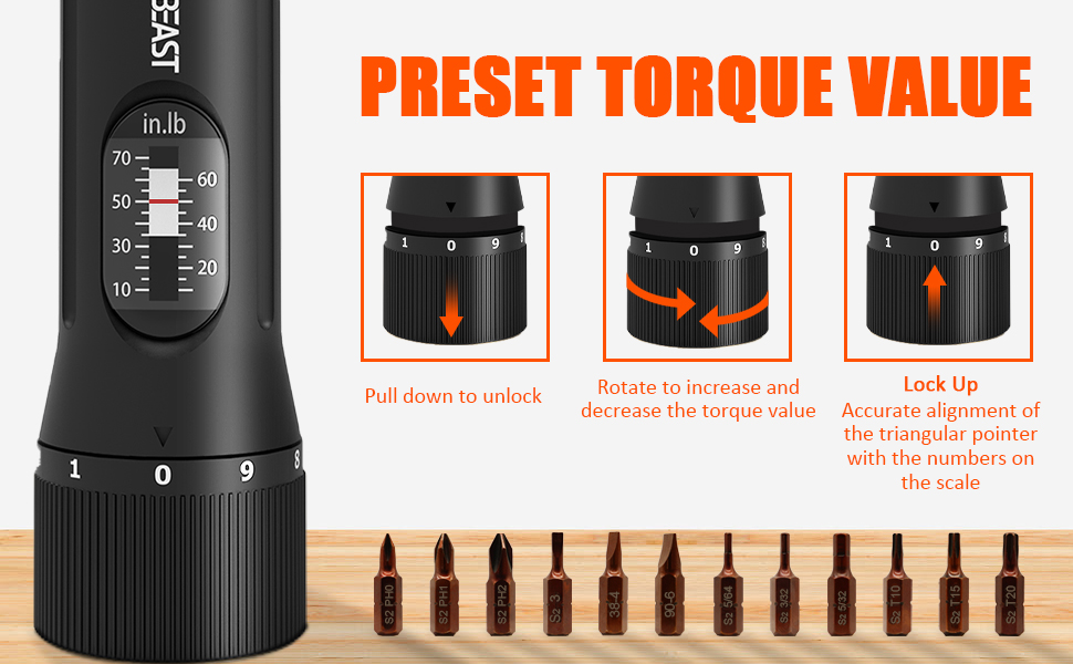 torque screwdriver for gunsmithing