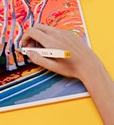 MemOffice 142 Colors Dual Tip Artist Alcohol Markers Set with Carrying Case - Perfect for Colorin...