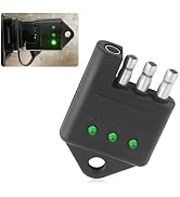4 Pin Trailer Light Tester/Trailer Wiring Tester,Trailer Plug Tester for Testing Turn Signal Tail...