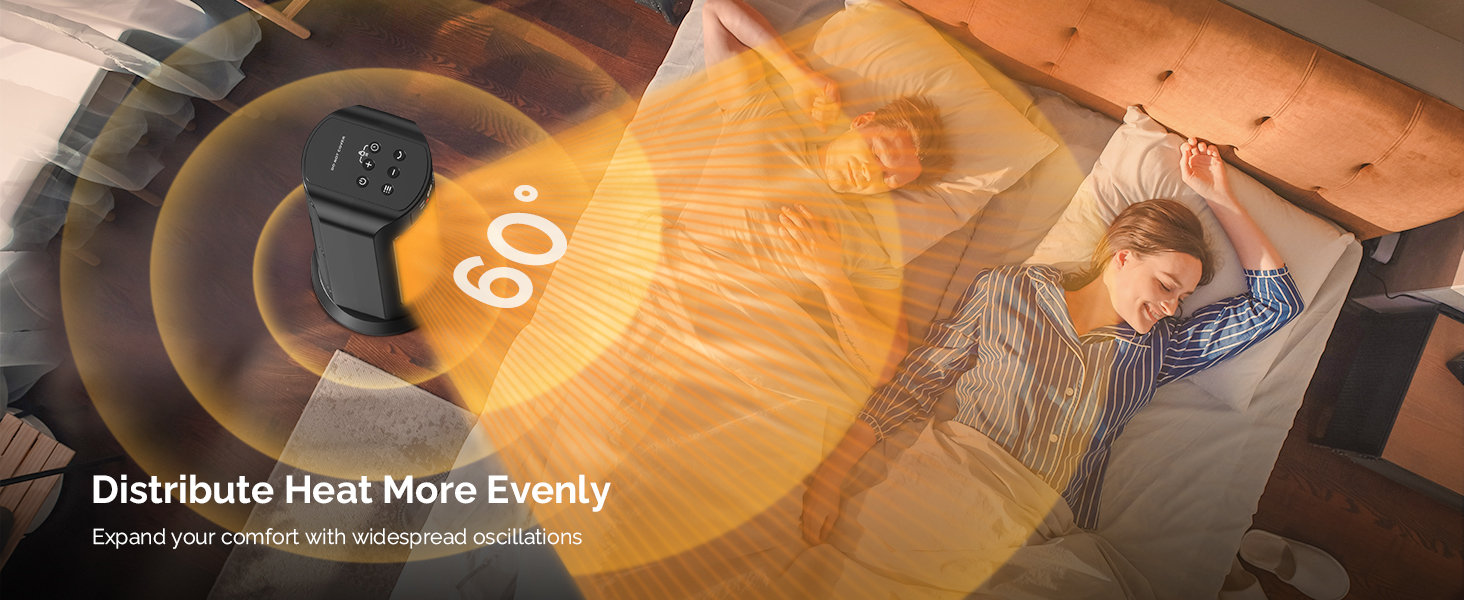 space heater digital