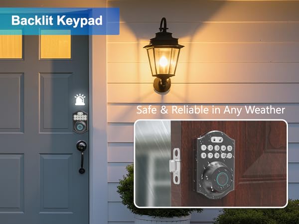 backlit keypad