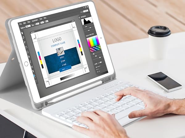 Keyboard Case for ipad 10.2