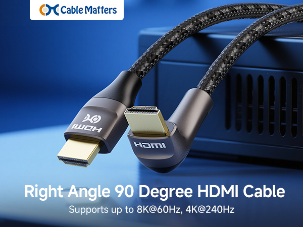Right Angle HDMI Cable
