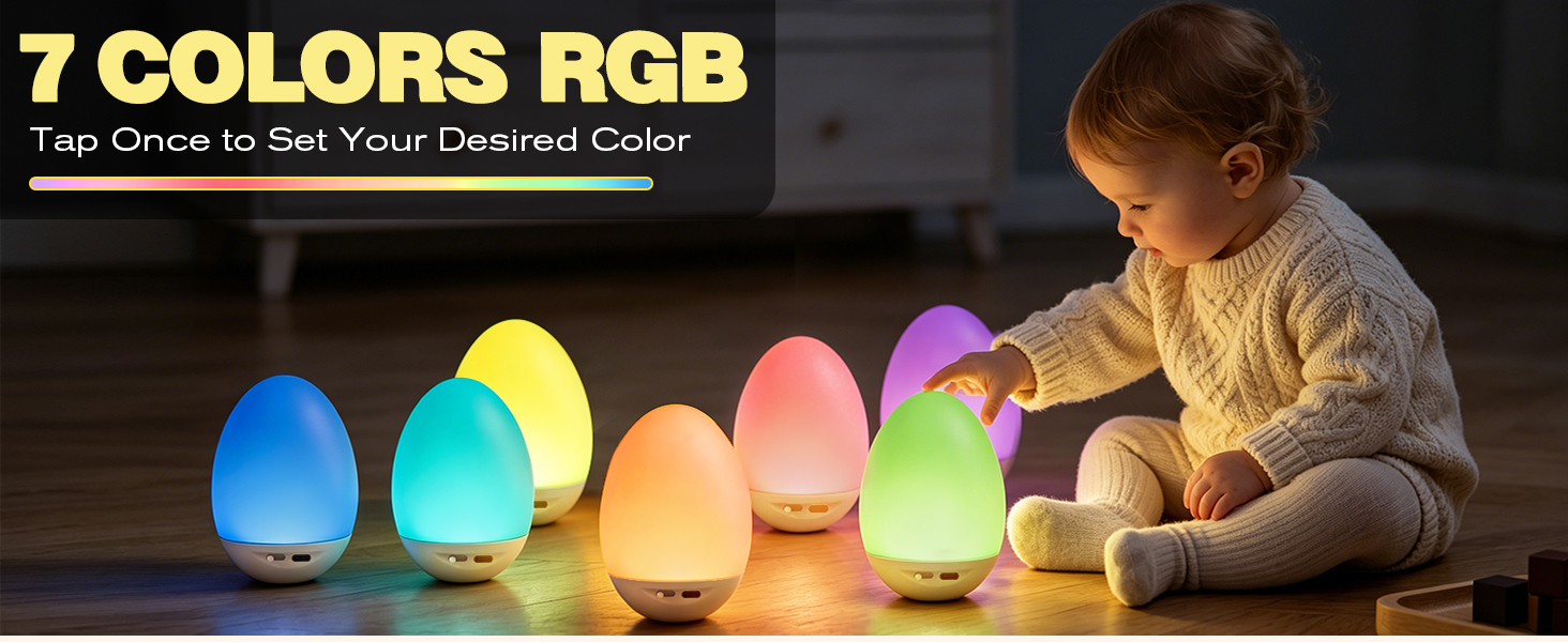 egg night light