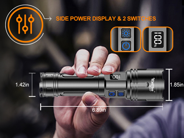 rechargeable flashlights