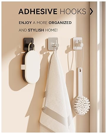 adhesive hooks