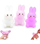3Pcs Color-Changing Animal Fidget, Sun-Activated Stress Relief Tool - Sensory Squishy with UV Rea...