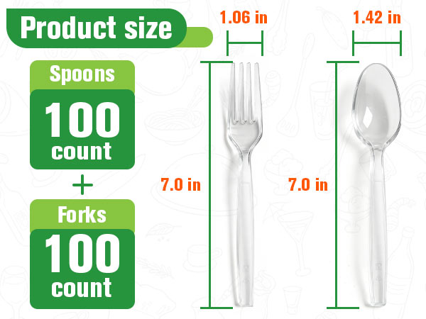 plastic silverware