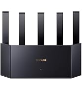 Tenda AX3000 WiFi 6 Router – Dual Band Gigabit Router for Wireless Internet, 4XGE Ports, VPN Rout...