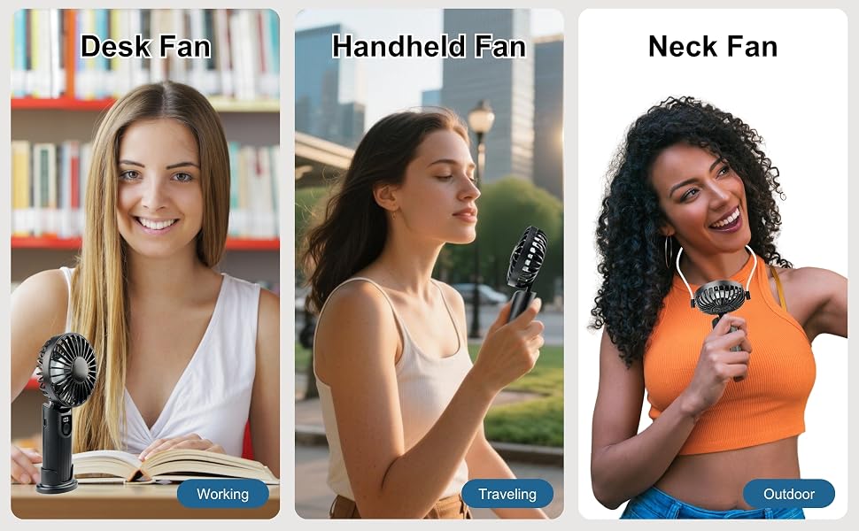 jisulife portable fan, turbo fan handheld, fan small, portable fan, portable fan for travel