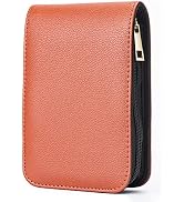 Lanxivi Fountain Pen Roller Pen Pu Leather Case for 12 Pens (Coffee)