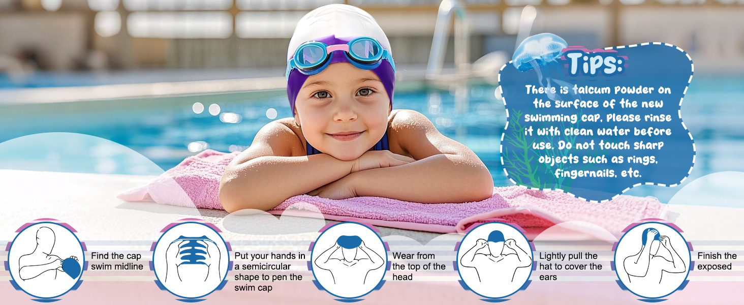 swim cap for kids
