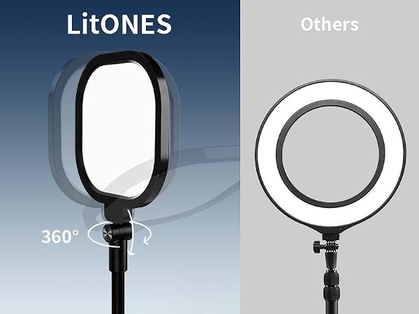 desk ring light