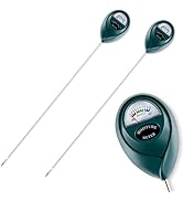 Tennedriv Green Long Probe Soil Moisture Meter for Outdoor Plants, Plant Water Meter for Outdoor ...