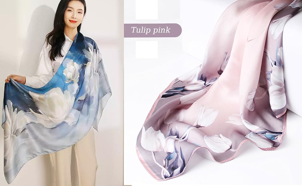 long silk scarf for women fashion scarves for women dressy dressy scarf for women special occasion