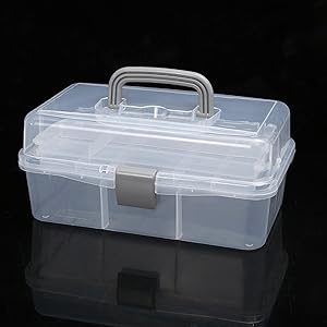 Plastic Craft Organizer Box