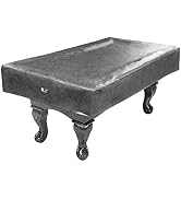 GSE Billiard Pool Table Covers, 7'/8'/9' Heavy Duty Leatherette Pool Table Covers, Waterproof & T...