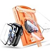 Tensea 2Pack for Apple Watch Series 10 Screen Protector 46mm 42mm Accessories, Protective Soft Fi...