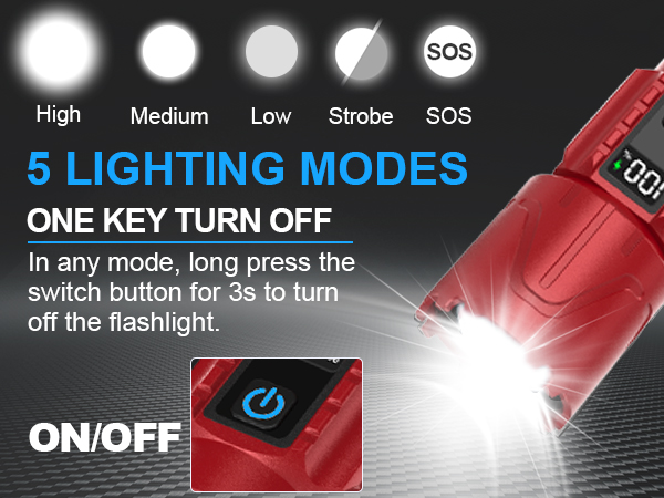 5 LIGHT MODES