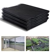 ANPHSIN Stronger Garden Mesh Netting - 10 x 33 ft PP Nanocomposite Bird Net Barrier, Mosquito Net...