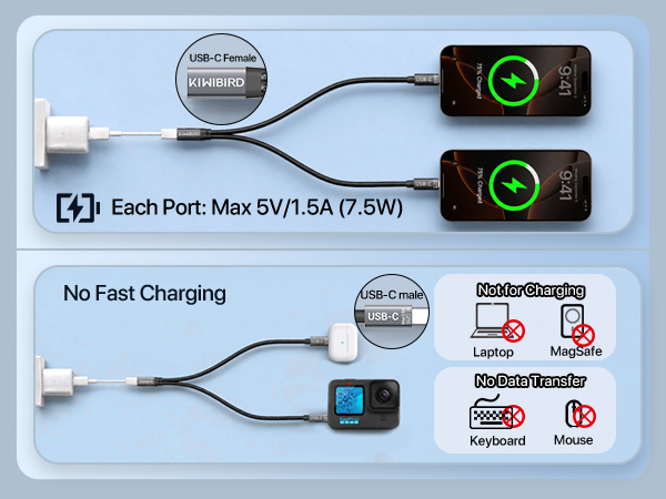 USB C SPLITTER