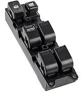 Power Window Switch Master Control Driver Side Front Left Compatible with 1989-1996 Toyota Camry,...