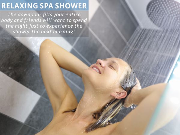 waterfall showerhead